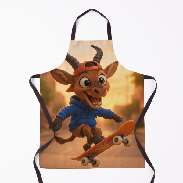 Item preview, Skater Hartebeest Antelope designed and sold by Sillytoe.