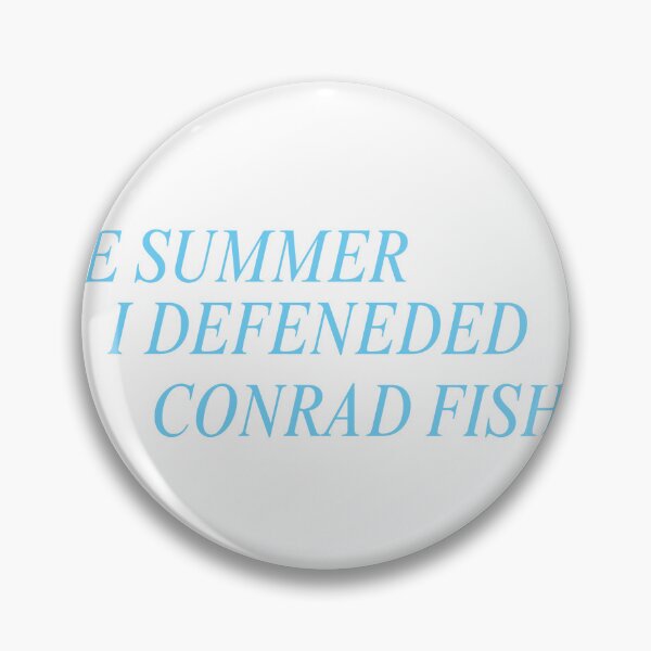 Item preview, The Summer I Defended Conrad Fisher designed and sold by lqvestickers.