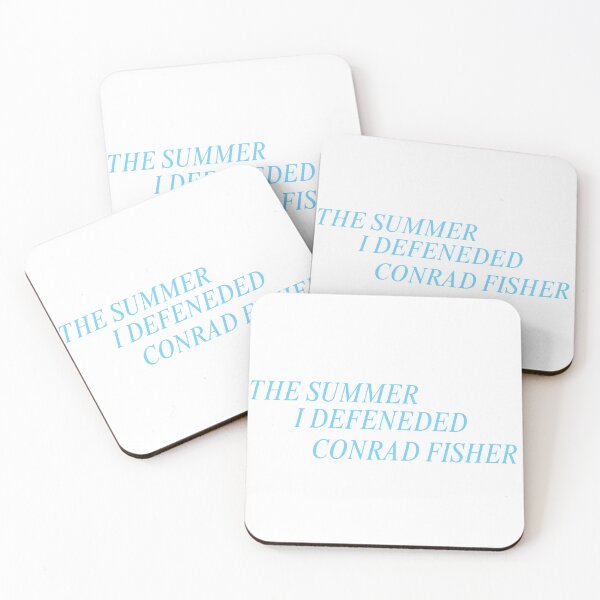 Item preview, The Summer I Defended Conrad Fisher designed and sold by lqvestickers.