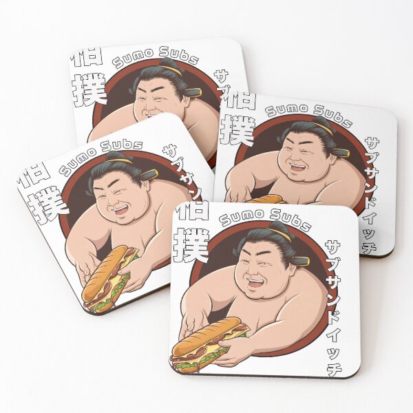 Item preview, Sumo Subs - Japanese 相 撲,  サブサンドイッチ designed and sold by matteflor.