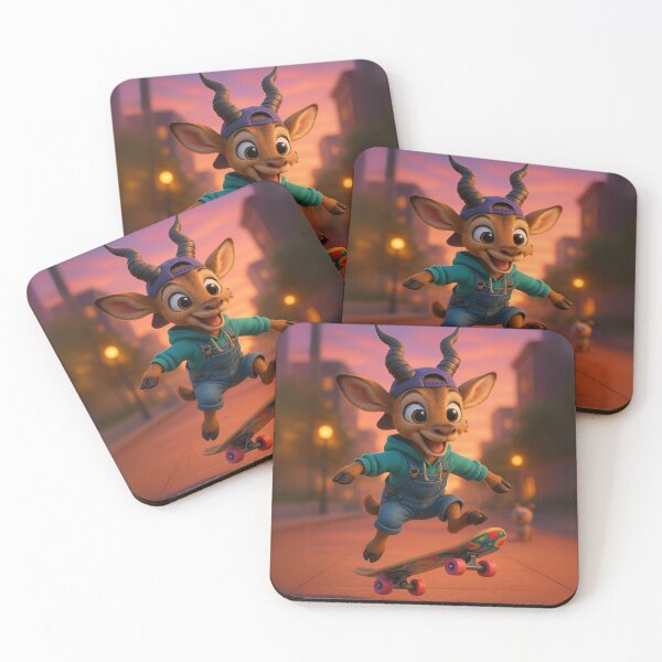 Item preview, Skater Kudu Antelope designed and sold by Sillytoe.