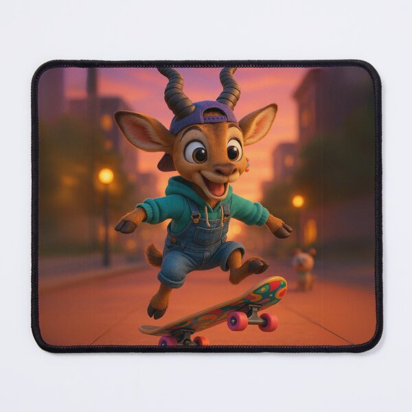 Item preview, Skater Kudu Antelope designed and sold by Sillytoe.