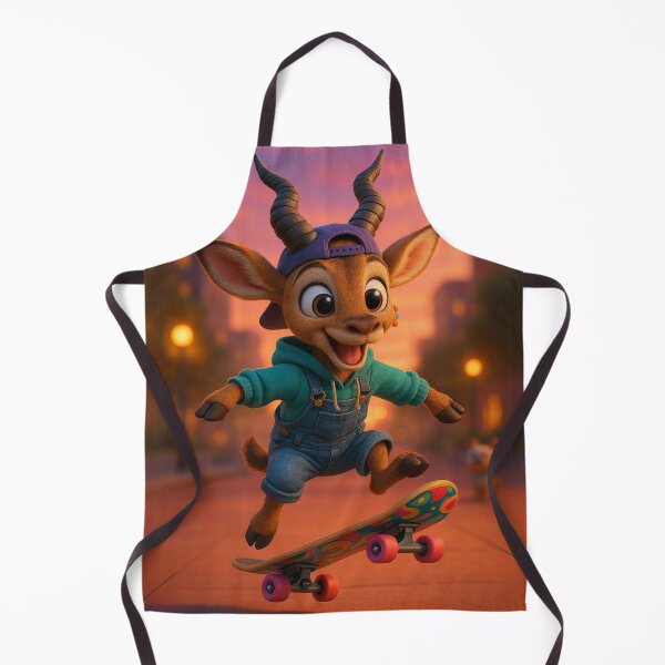 Item preview, Skater Kudu Antelope designed and sold by Sillytoe.