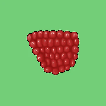 Artwork thumbnail, Organic Raspberry by Pigeondispatch