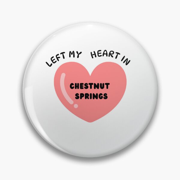 Item preview, Left My Heart In Chestnut Springs Sticker designed and sold by SwiiDesigns.