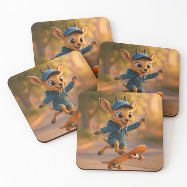 Item preview, Skater Oribi Antelope designed and sold by Sillytoe.