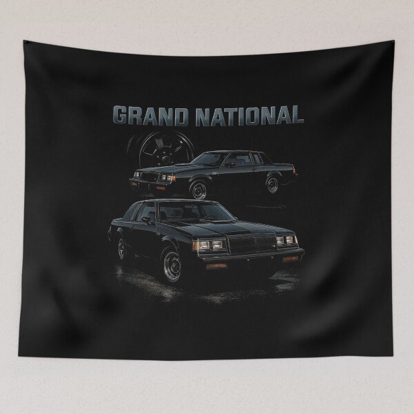 Item preview, 1987 Buick Grand National – Iconic Blacked-Out Turbo Muscle Car designed and sold by TheArtOfCar.