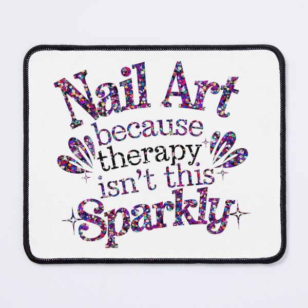 Item preview, Nail Art Because Life Isn’t This Sparkly designed and sold by Bliss Find And Design.