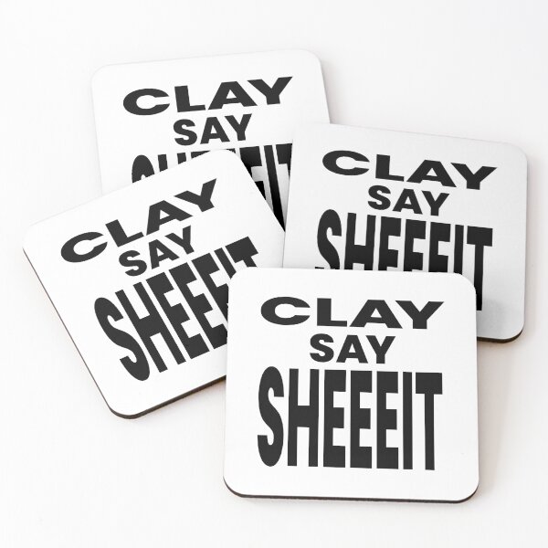 Item preview, CLAY SAY SHEEEIT designed and sold by oddwonders.