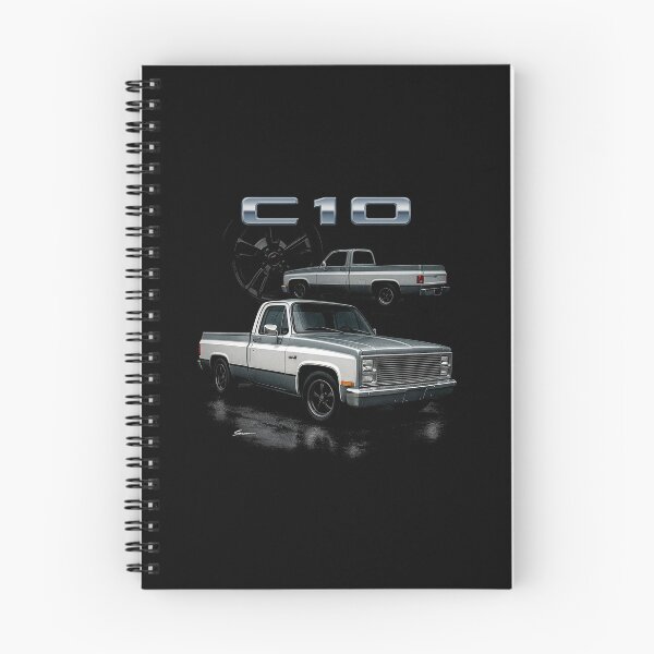 Item preview, 1981 Chevy C10 Squarebody – Classic Two-Tone Slammed Pickup designed and sold by TheArtOfCar.