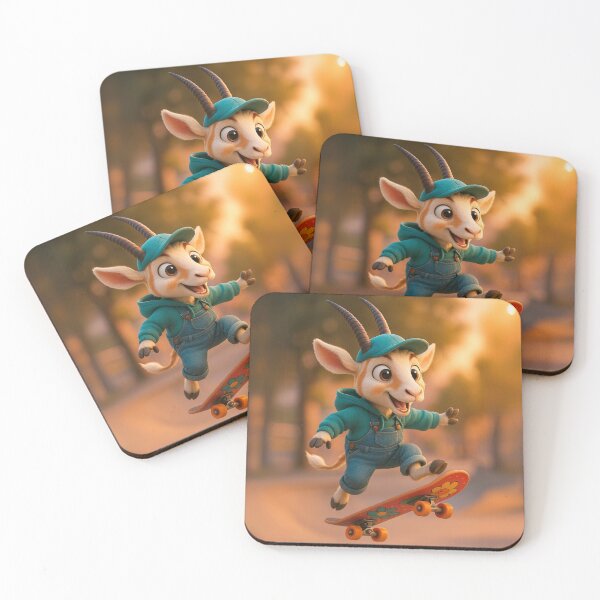 Item preview, Skater Scimitar-Horned Oryx designed and sold by Sillytoe.