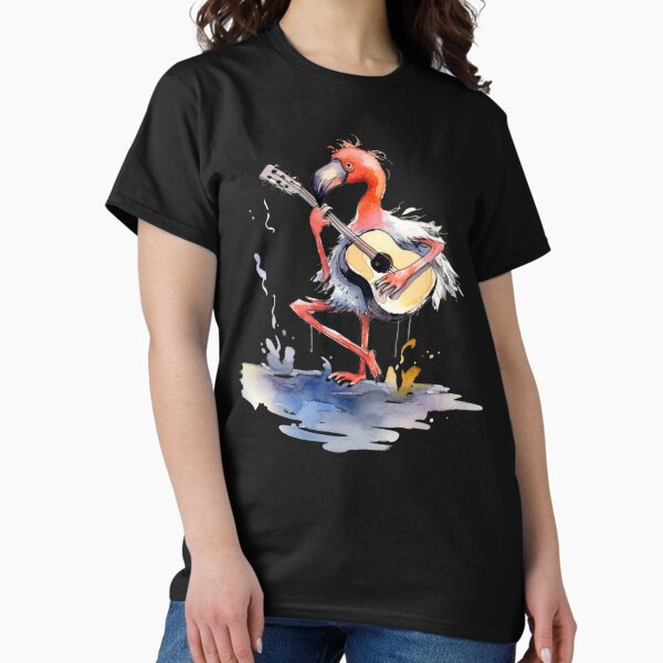 Item preview, Flamingo Guitar Player designed and sold by cibart.