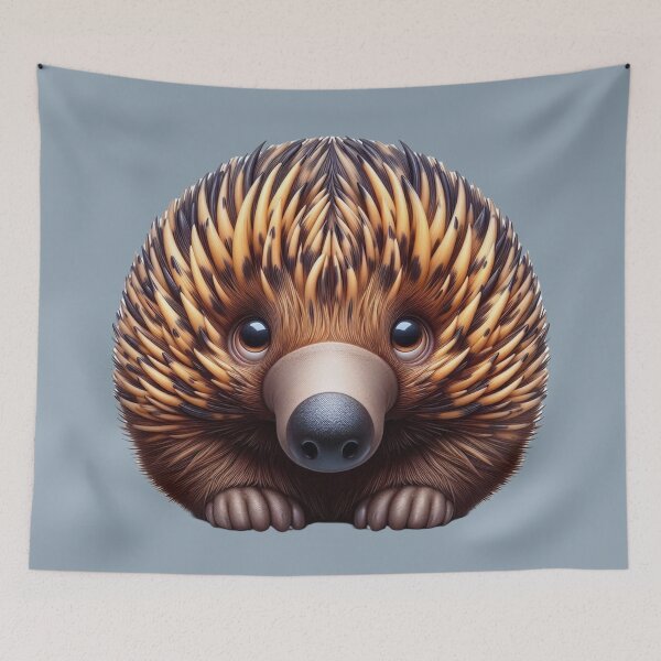 Item preview, Cute Echidna - Forced Perspective (3) designed and sold by AnTartstudios.