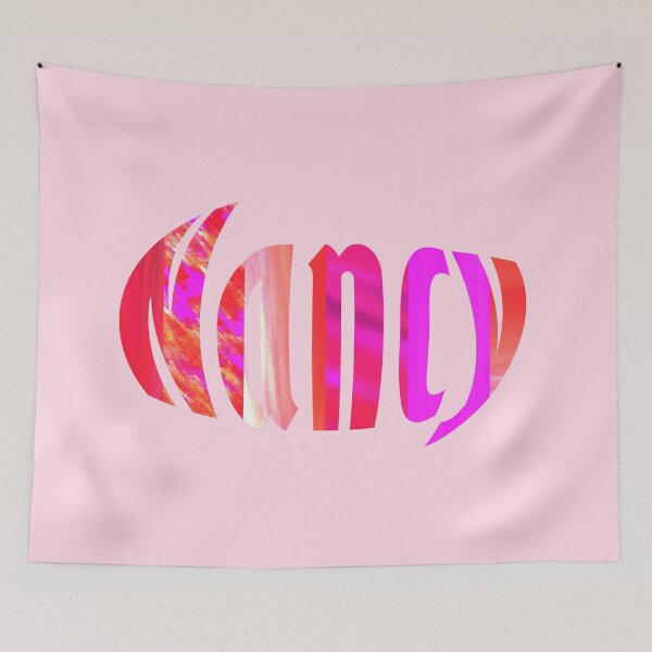 Item preview, Fancy "Nancy" Name in Hot Pink, Red, Orange designed and sold by WD-Artist.