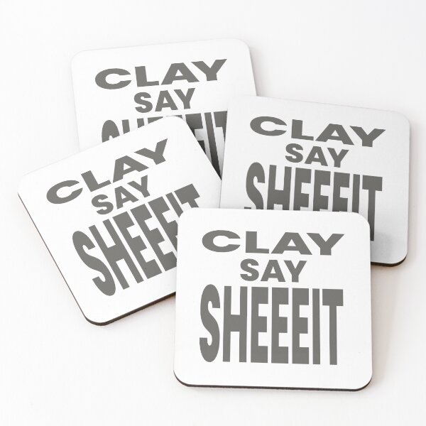 Item preview, CLAY SAY SHEEEIT designed and sold by oddwonders.