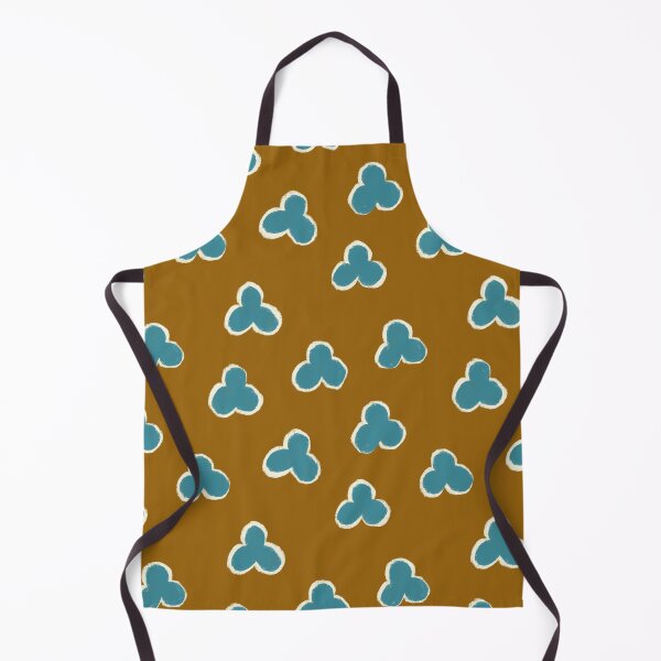 Item preview, Teal Petal Trio on Ochre designed and sold by artievarudzite.