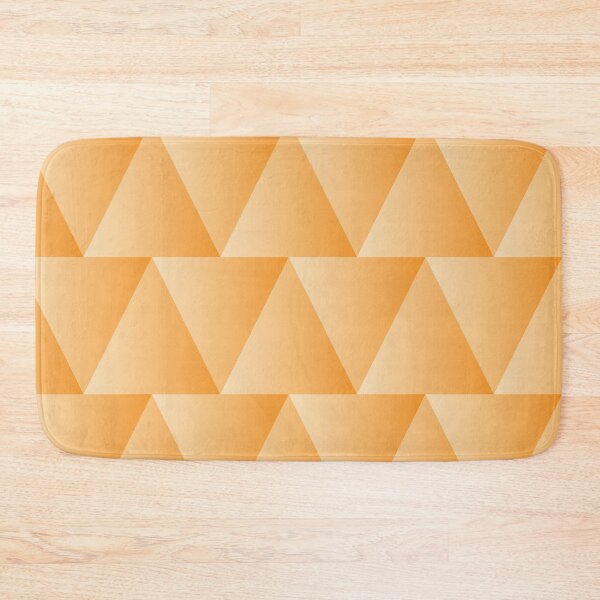 Item preview, Abstract geometric print with yellow gradient triangles designed and sold by Martapp.