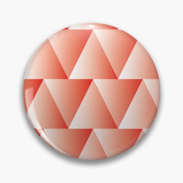 Item preview, Abstract geometric print with gradient red triangles designed and sold by Martapp.