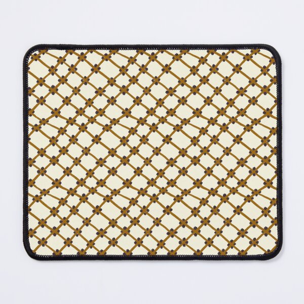 Item preview, Golden Lattice Bloom on Cream designed and sold by artievarudzite.