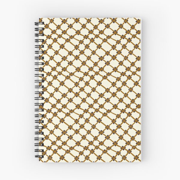 Item preview, Golden Lattice Bloom on Cream designed and sold by artievarudzite.