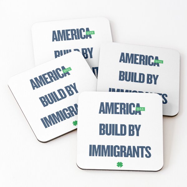 Item preview, America Was Built by Immigrants – Unity & Roots Design designed and sold by baskamade.