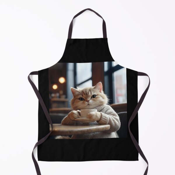 Artikelvorschau, Kaffee Katze entworfen und verkauft von FatCatStudios.