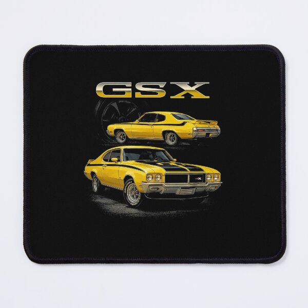 Item preview, 1970 Buick GSX Yellow – Legendary Muscle with Racing Stripes designed and sold by TheArtOfCar.