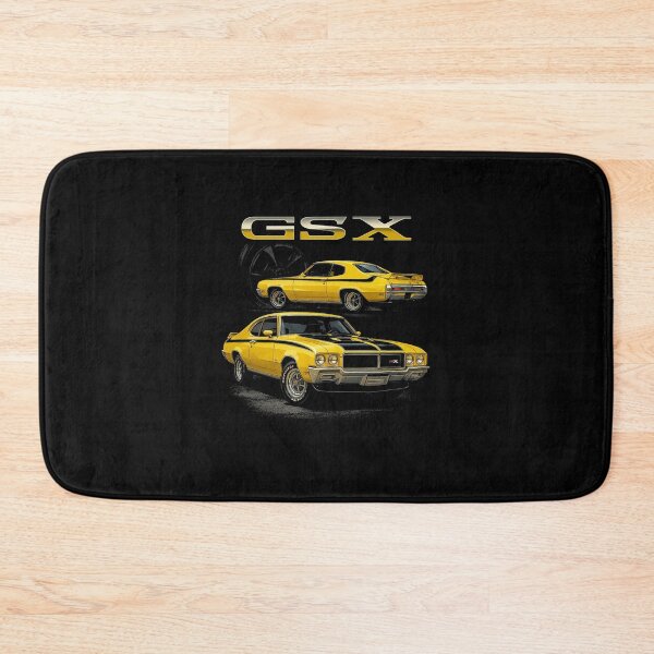 Item preview, 1970 Buick GSX Yellow – Legendary Muscle with Racing Stripes designed and sold by TheArtOfCar.