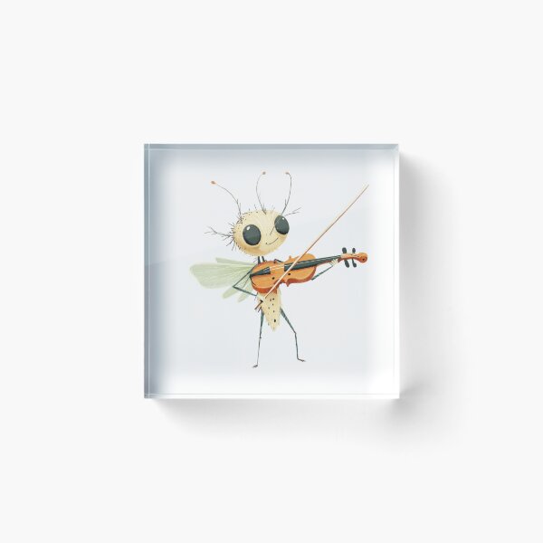 Item preview, Cute Mosquito Violinist designed and sold by MelaDizayn.