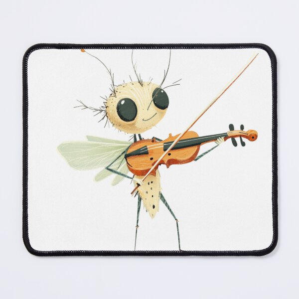 Item preview, Cute Mosquito Violinist designed and sold by MelaDizayn.