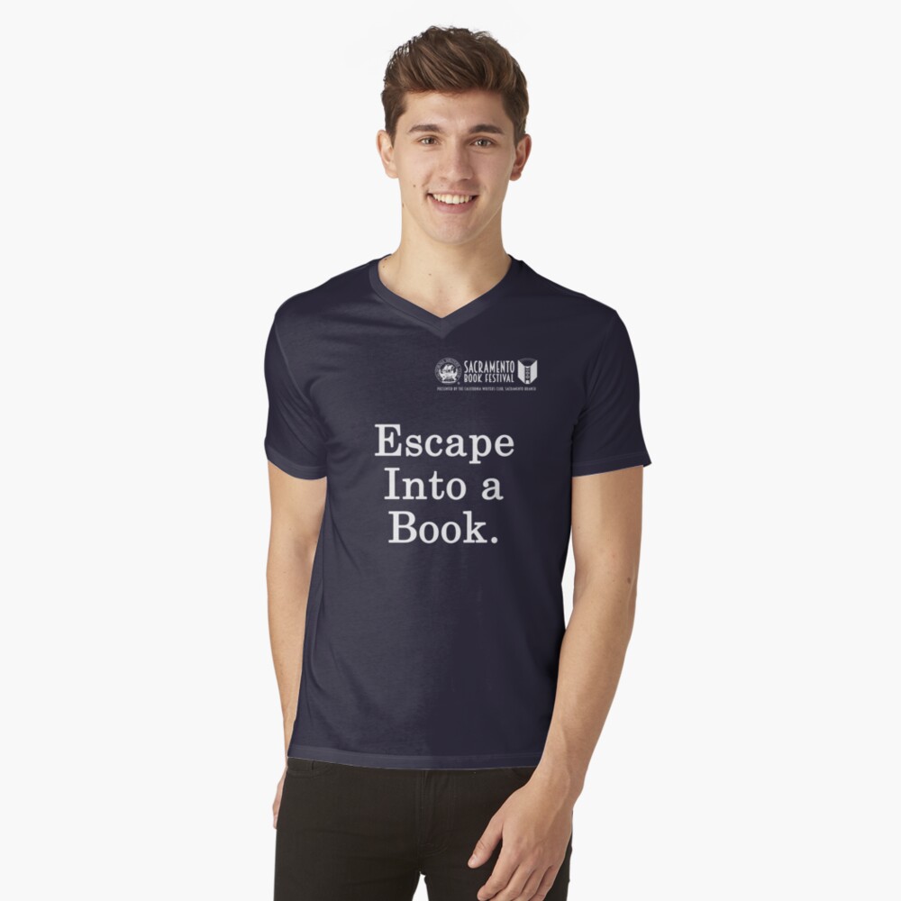 Item preview, V-Neck T-Shirt designed and sold by SacBookFest.