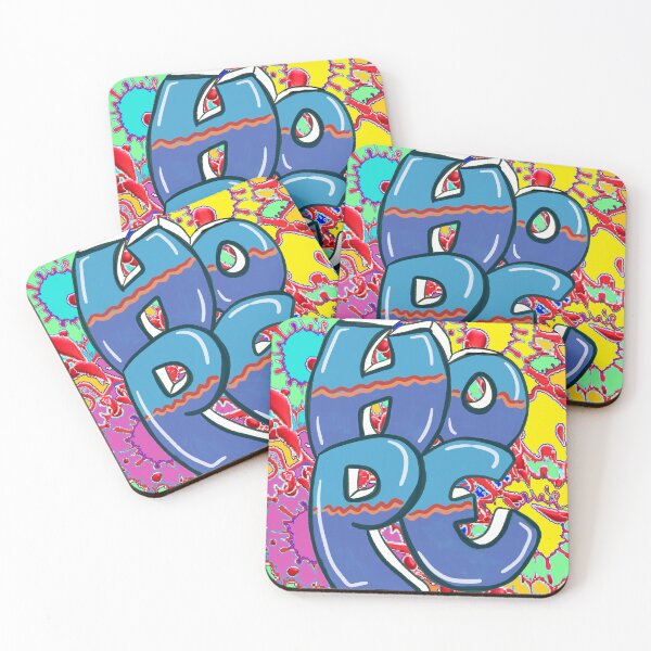 Item preview, Hope spray graffiti spray art 123 designed and sold by LowEndGraphics.