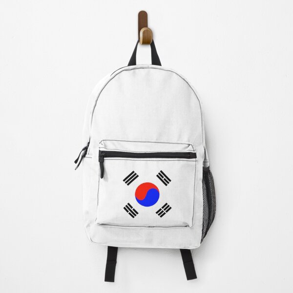 Item preview, South Korean flag in blue, black, red and white designed and sold by Martapp.