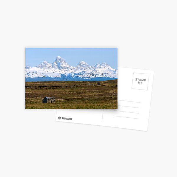 The Tetons from Idaho Postcard