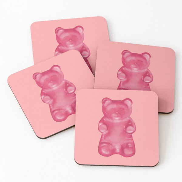 Item preview, Sweet and adorable pink gummy bear designed and sold by Martapp.