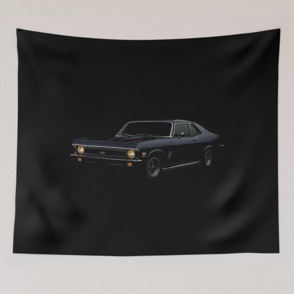 Item preview, 1970 Chevy Nova SS – Blackout Muscle Classic designed and sold by TheArtOfCar.