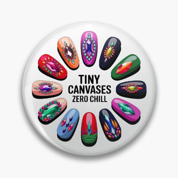 Item preview, Gemstone Nail Art Mandala designed and sold by Bliss Find And Design.
