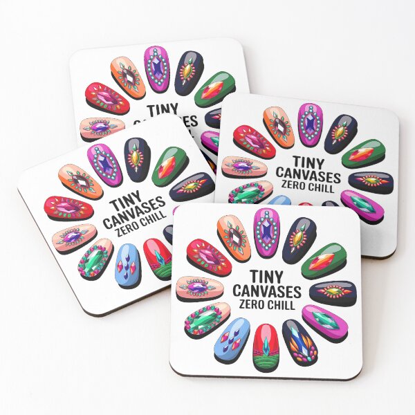 Item preview, Gemstone Nail Art Mandala designed and sold by Bliss Find And Design.