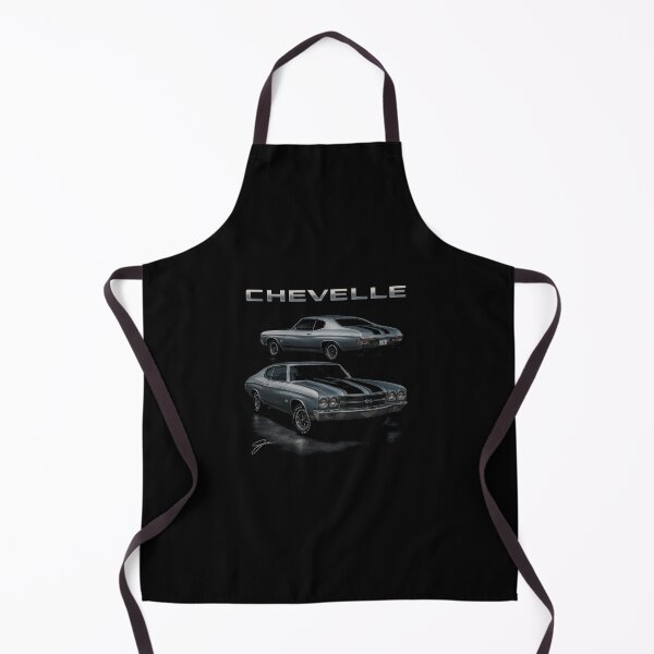 Item preview, 1970 Chevelle SS LS6 – Silver Icon with Black Racing Stripes designed and sold by TheArtOfCar.