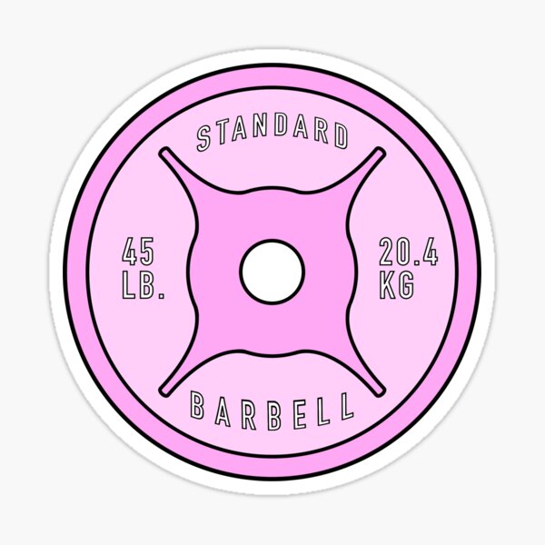 Item preview, Barbell Plate designed and sold by Lix Flix Studios.