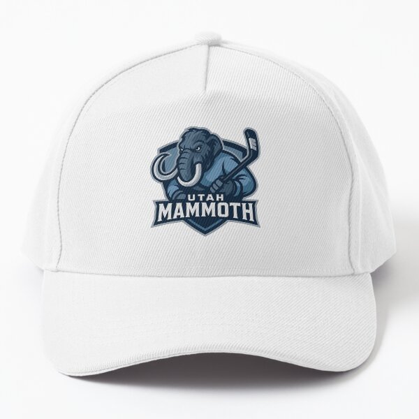 Aperçu de l'œuvre Club de hockey de l'Utah - Design inspiré du mammouth de l'Utah - Articles de sport de hockey créée et vendue par Anna T..