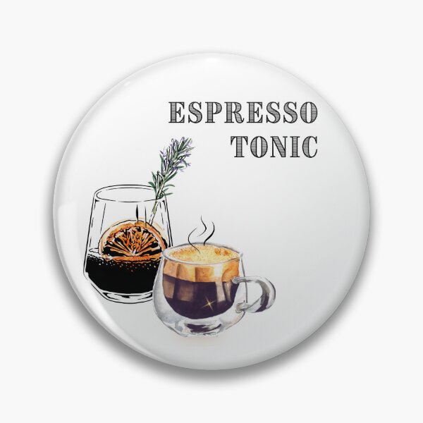 Item preview, Espresso Tonic - Poster Recipe  designed and sold by Lunardreams54.