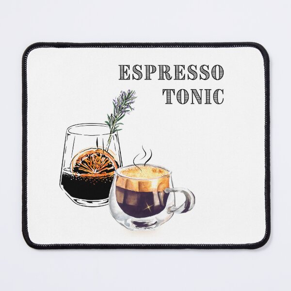 Item preview, Espresso Tonic - Poster Recipe  designed and sold by Lunardreams54.