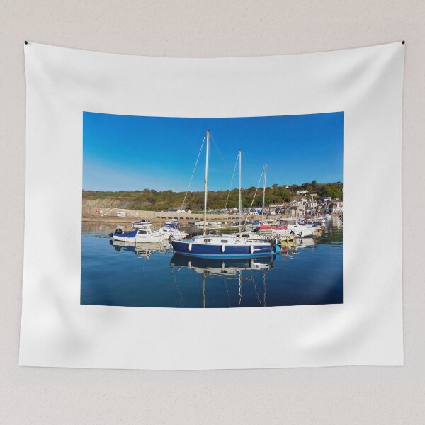 Item preview, Lyme Regis Harbour April 2025 designed and sold by Dorset Girl.