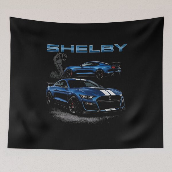 Item preview, 2021 Shelby GT500 – Blue Venom with White Stripes designed and sold by TheArtOfCar.