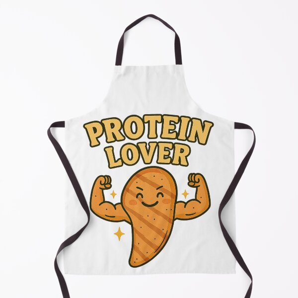 Item preview, Protein Lover – Funny Egg Gym Workout Food Pun designed and sold by DonnyFoodGadget.