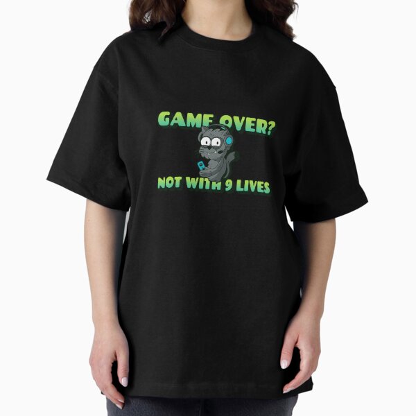 Item preview, Game Over? Not With 9 Lives designed and sold by CrawfordsMill.