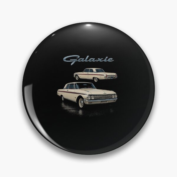 Item preview, 1962 Ford Galaxie 500 – Vintage Cream Cruiser with Redline Trim designed and sold by TheArtOfCar.