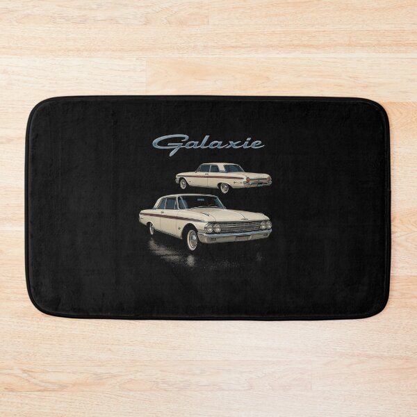 Item preview, 1962 Ford Galaxie 500 – Vintage Cream Cruiser with Redline Trim designed and sold by TheArtOfCar.