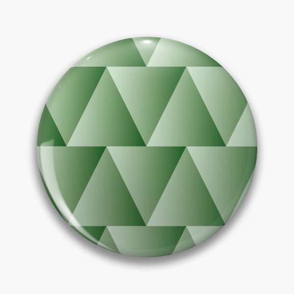 Item preview, Abstract geometric pattern with green gradient triangles designed and sold by Martapp.